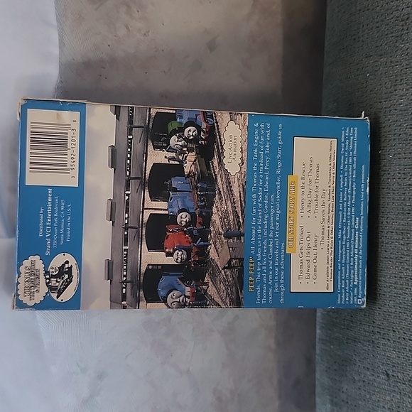 VHS TAPE - "Thomas The Tank Engine & Friends" Thomas Gets Tricked Movie - Picture 3 of 5